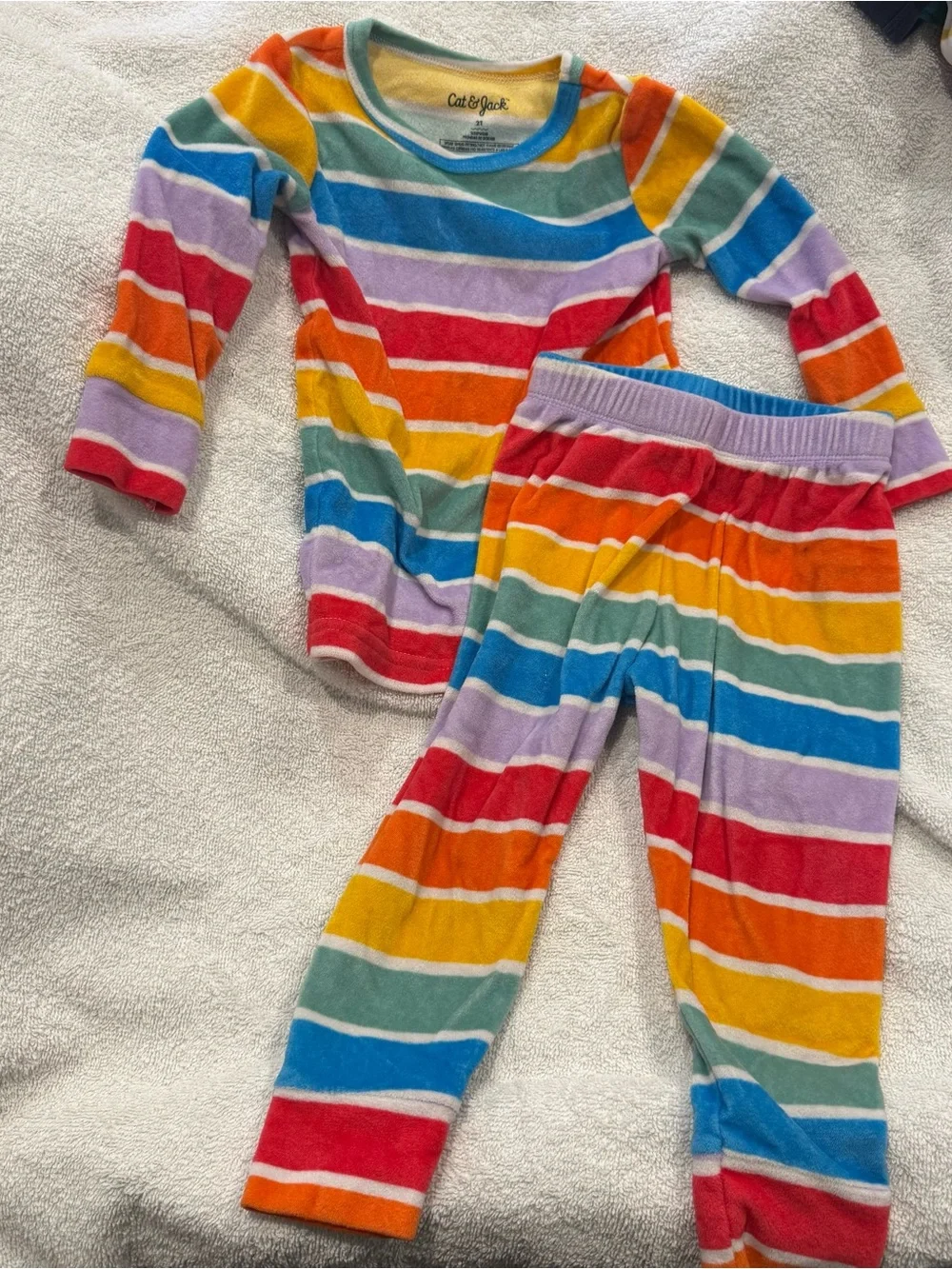 7 Pcs Set Bundle Rainbow Toddler 18-24m 2T Hanna Andersson Bonnie Baby Butterfly